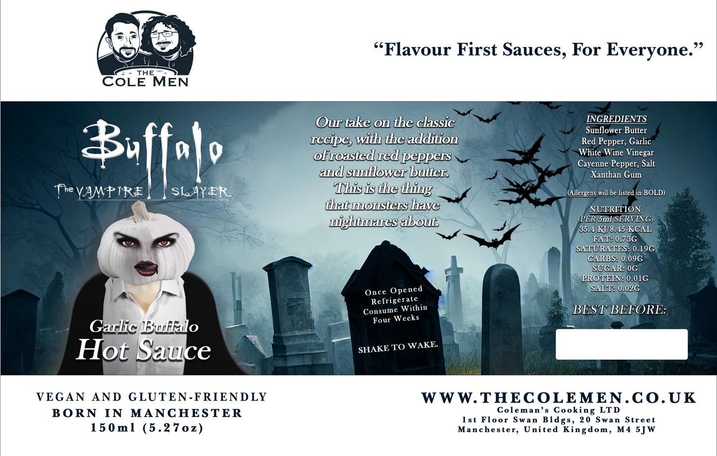 Buffalo The Vampire Slayer - Cayenne Buffalo Sauce