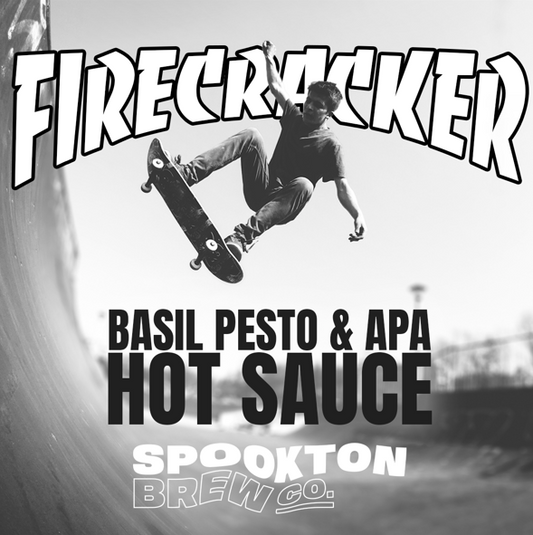 Firecracker - Basil Pesto, APA, Birds Eye Chilli (Spookton Brew Co Collab)
