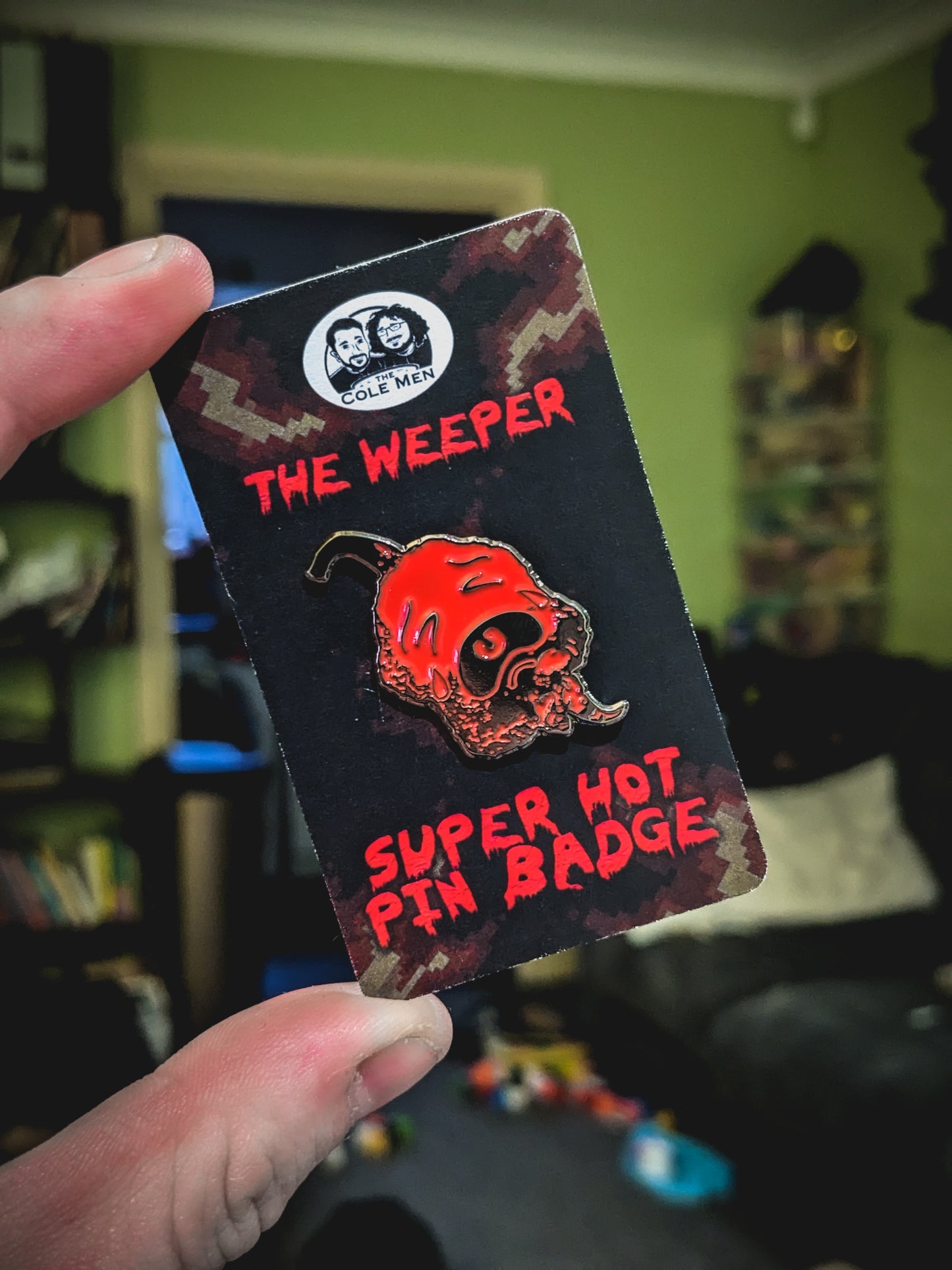 "The Weeper" Enamel Pin